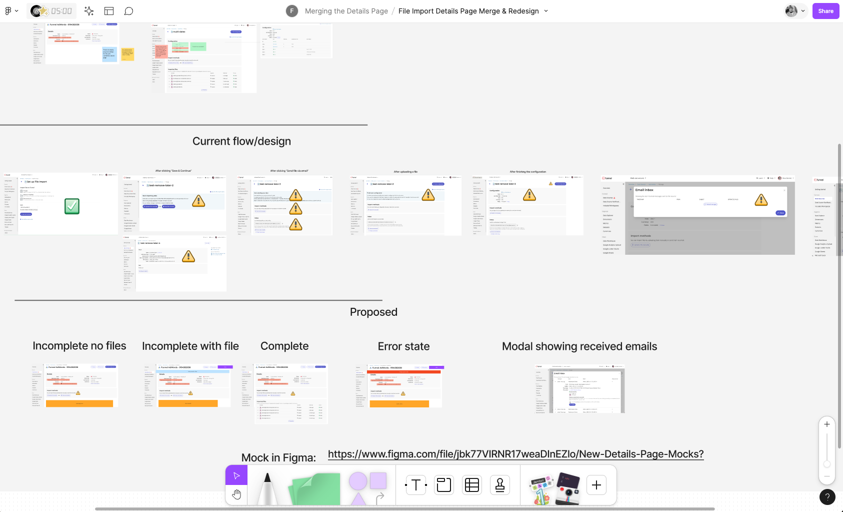 My workspace in FigJam